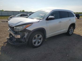  Salvage Toyota Highlander