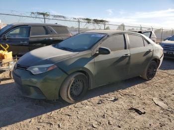  Salvage Toyota Corolla