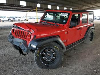  Salvage Jeep Wrangler