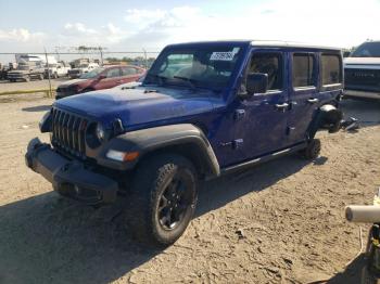  Salvage Jeep Wrangler