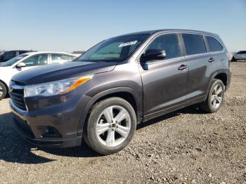  Salvage Toyota Highlander