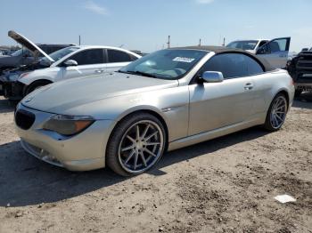  Salvage BMW 6 Series