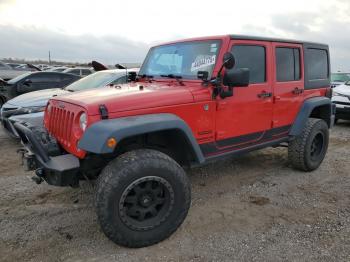  Salvage Jeep Wrangler