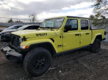  Salvage Jeep Gladiator