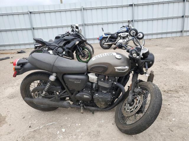  Salvage Triumph Motorcycle Bonneville