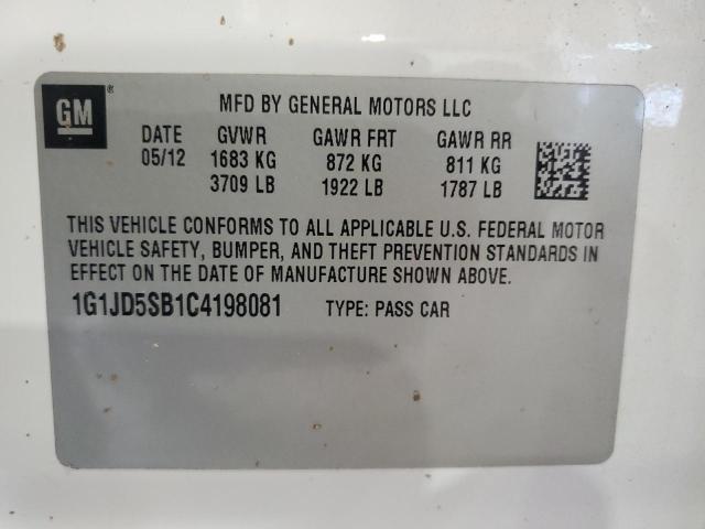 Chevrolet Sonic Lt Image 8