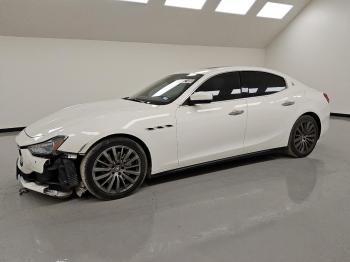  Salvage Maserati Ghibli S