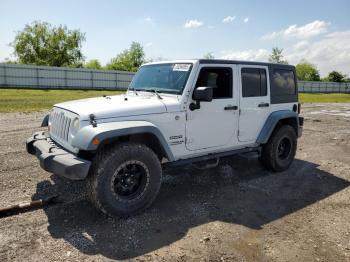  Salvage Jeep Wrangler