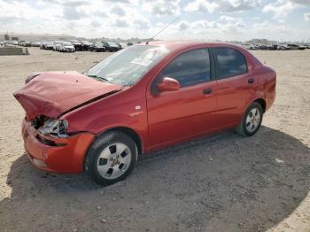  Salvage Chevrolet Aveo