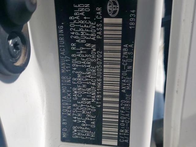 Toyota Camry L Image 5