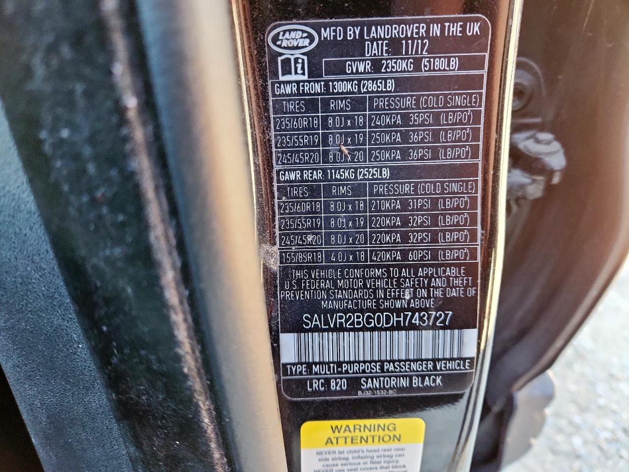 Land Rover Range Rover Pure Premium Image 9