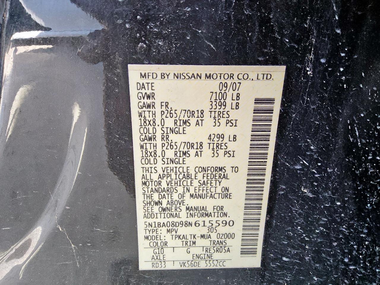 Nissan Armada Se Image 13