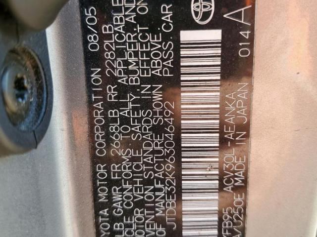 Toyota Camry Le Image 10