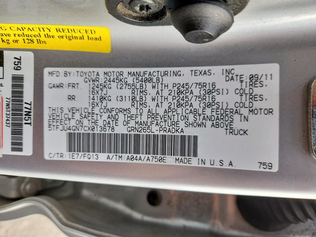 Toyota Tacoma Double Cab Prerunner Image 10