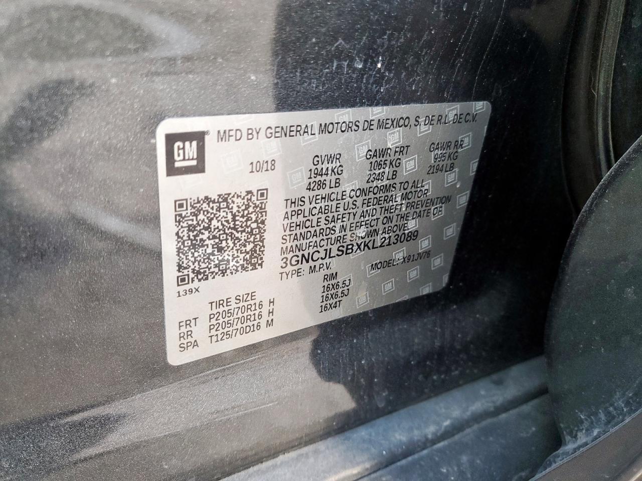 Chevrolet Trax 1lt Image 9