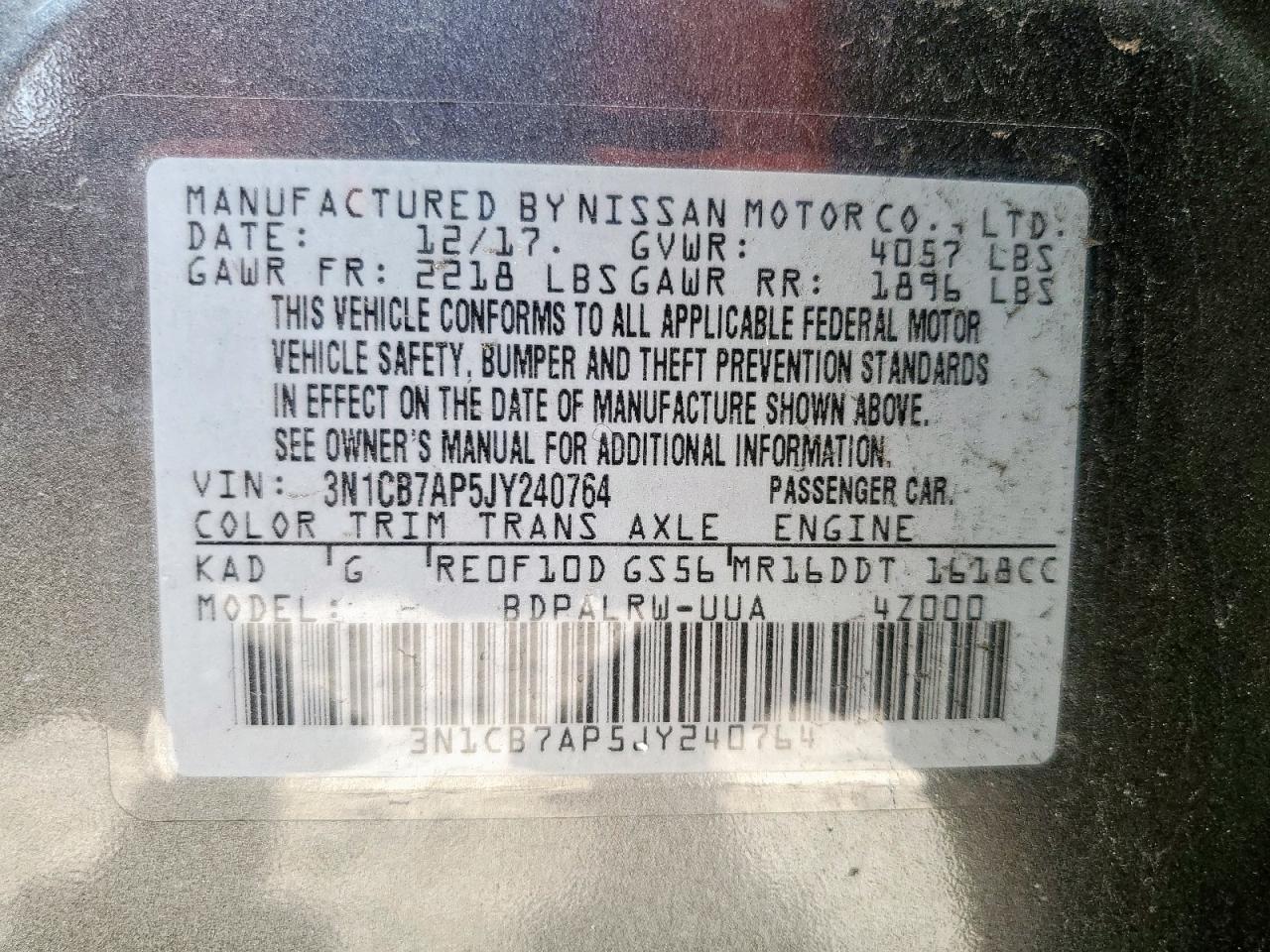 Nissan Sentra Sr Turbo Image 12