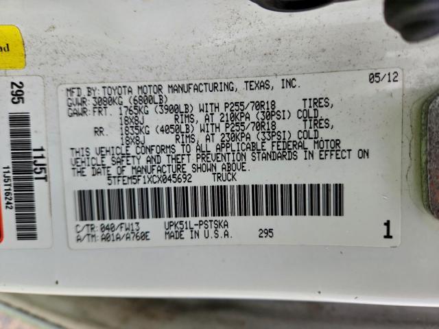 Toyota Tundra Crewmax Sr5 Image 12