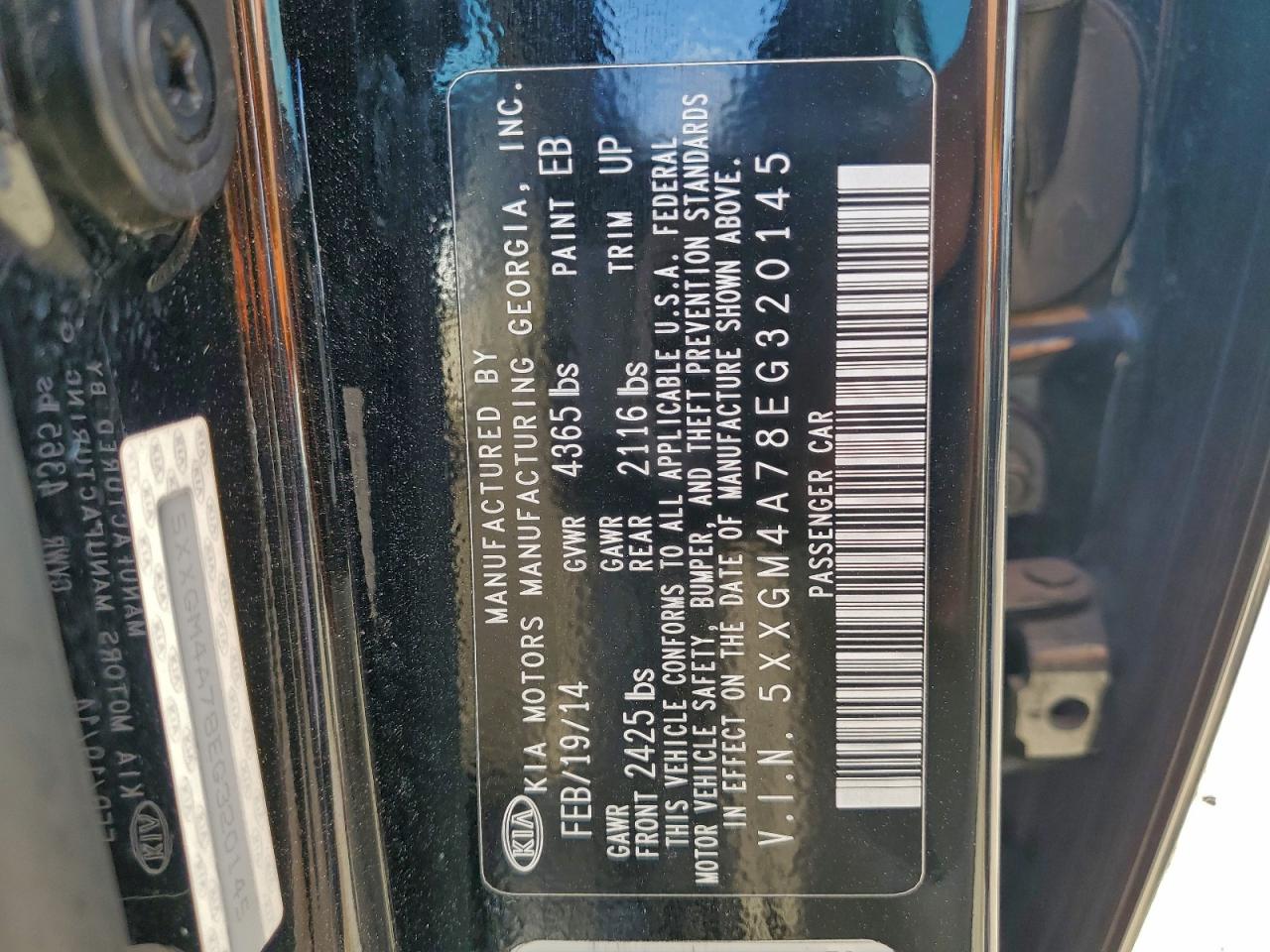 Kia Optima Lx Image 13