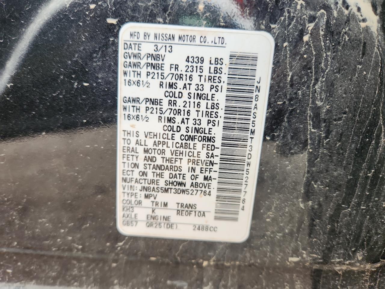 Nissan Rogue S Image 8