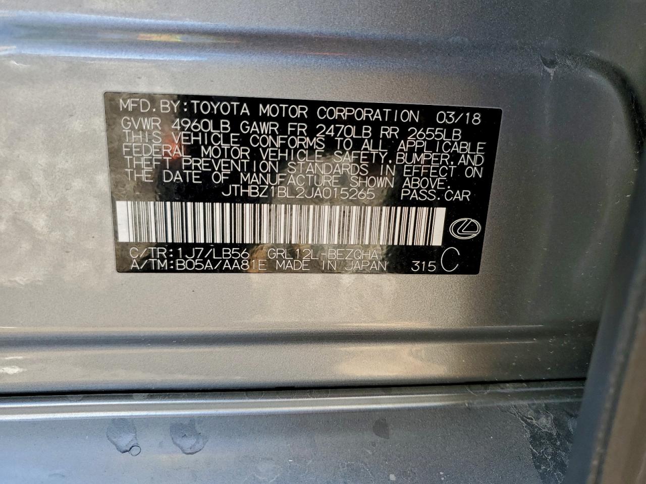 Lexus Gs 350 Base Image 12