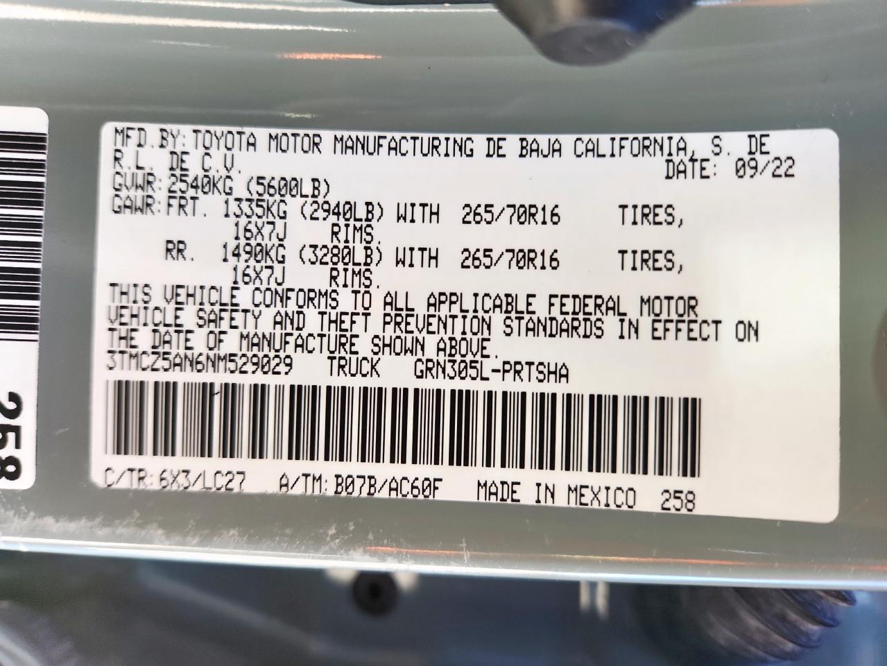 Toyota Tacoma Double Cab Image 9