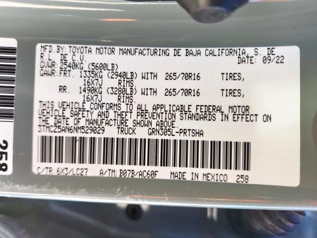 Toyota Tacoma Double Cab Image 9