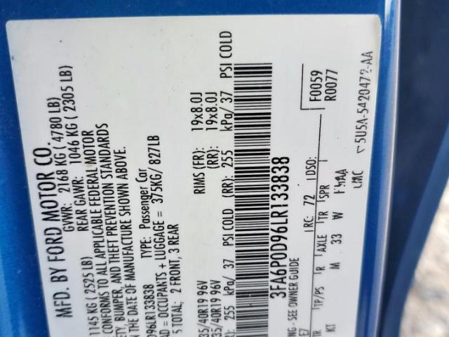 Ford Fusion Titanium Image 2