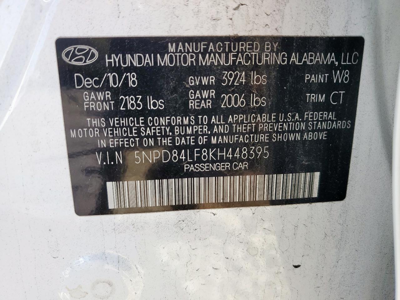 Hyundai ELANTRA Sel Image 8