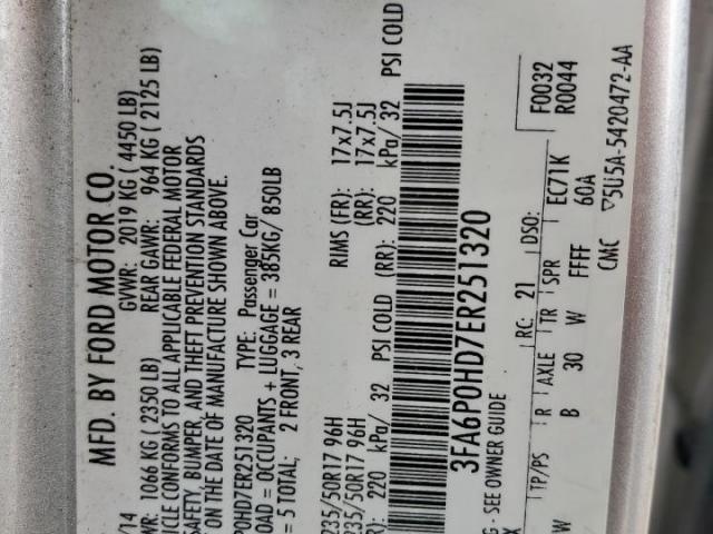 Ford Fusion Se Image 11