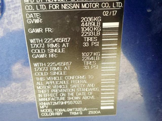 Nissan Rogue S Image 8