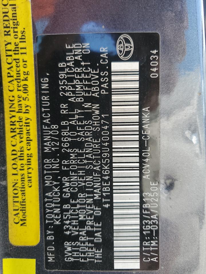 Toyota Camry Base Image 4