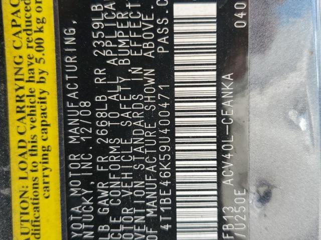 Toyota Camry Base Image 4