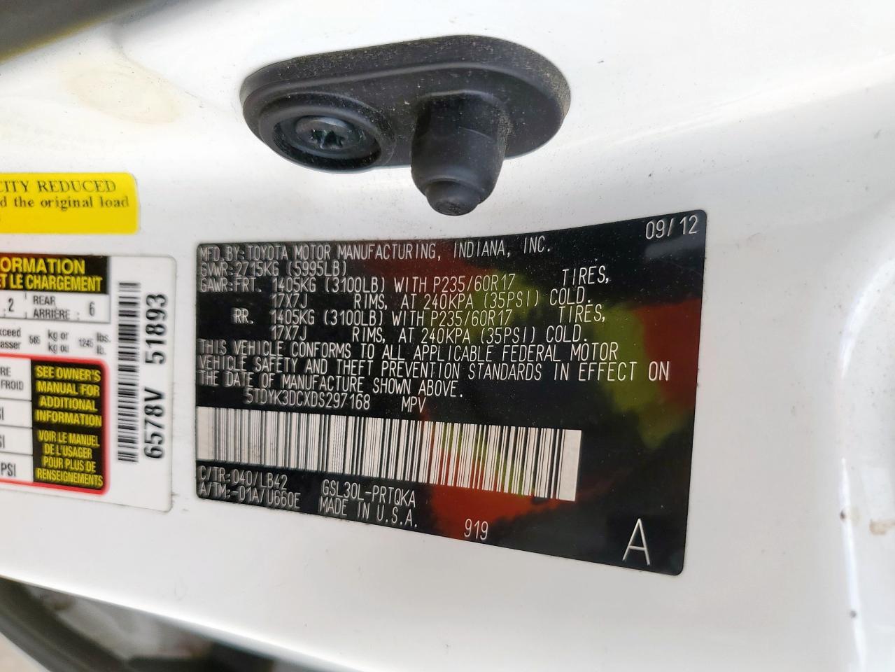 Toyota Sienna Xle Image 5