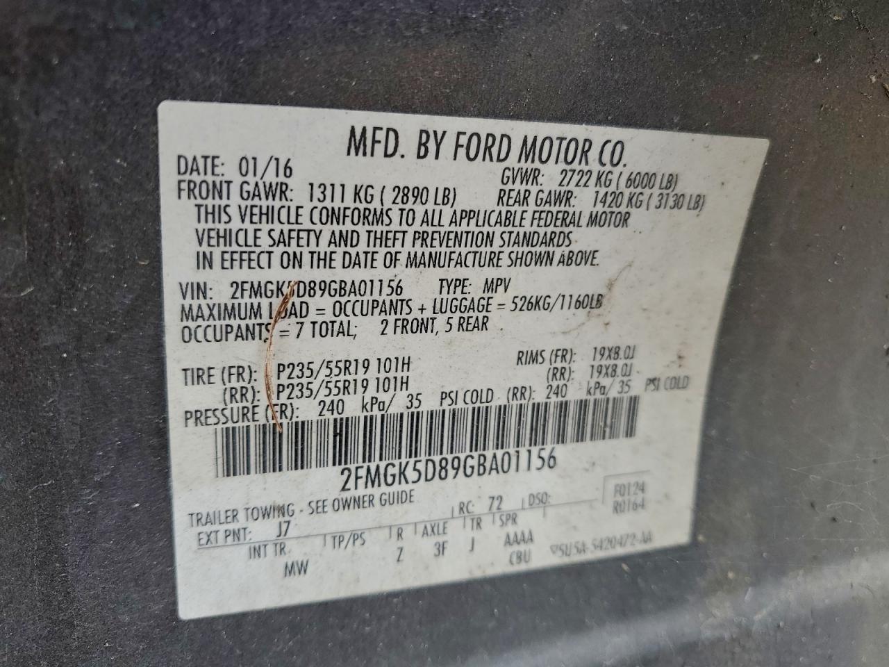 Ford Flex Limited Image 5