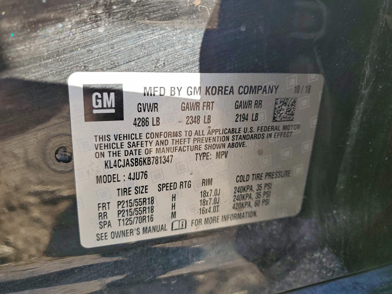 Buick Encore Preferred Image 9