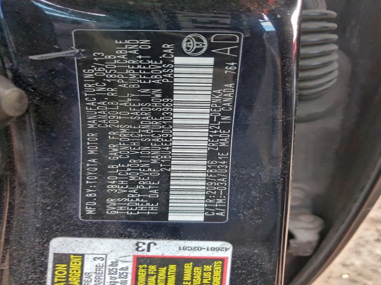 Toyota Corolla Base Image 10