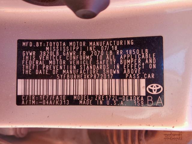 Toyota Corolla L Image 12