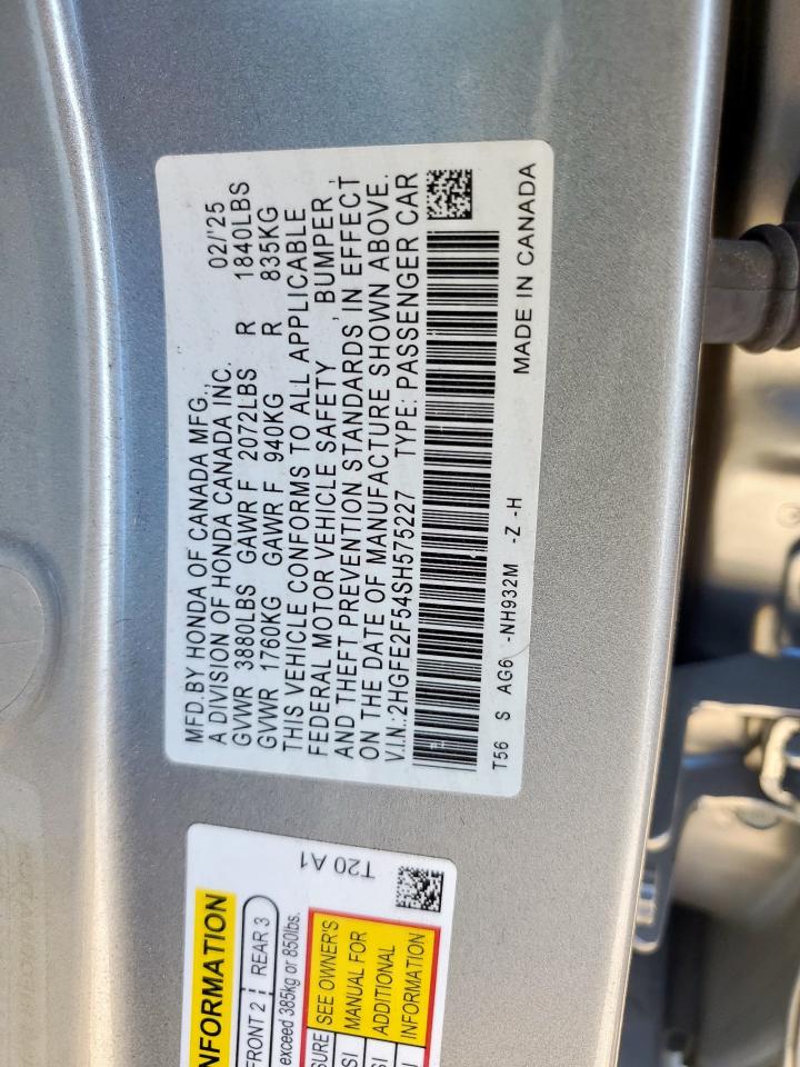 Honda Civic Sport Image 2