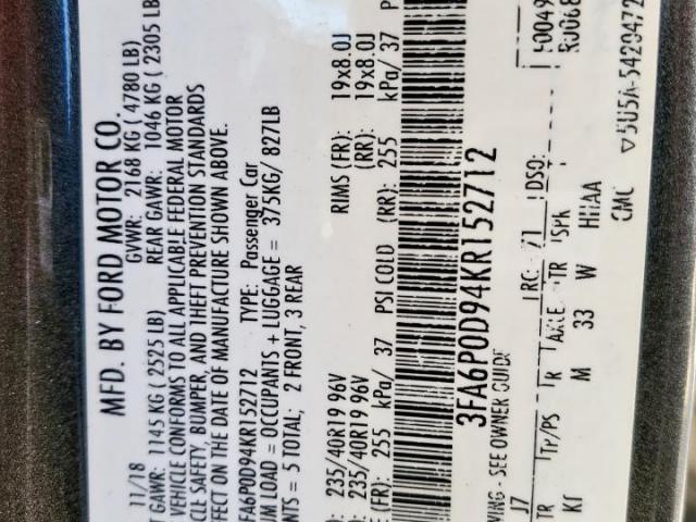 Ford Fusion Titanium Image 12