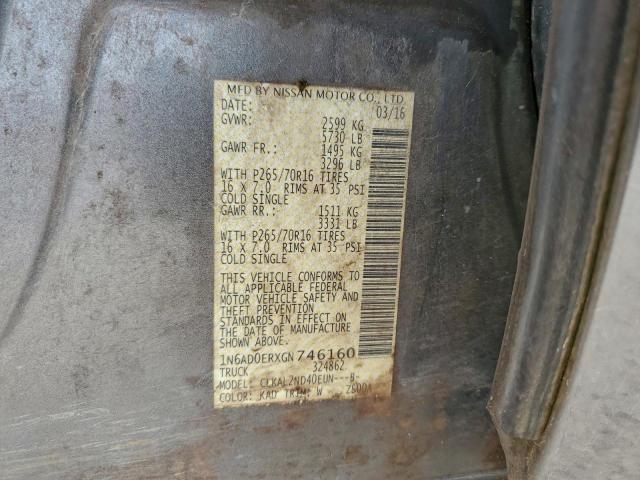 Nissan Frontier S Image 12