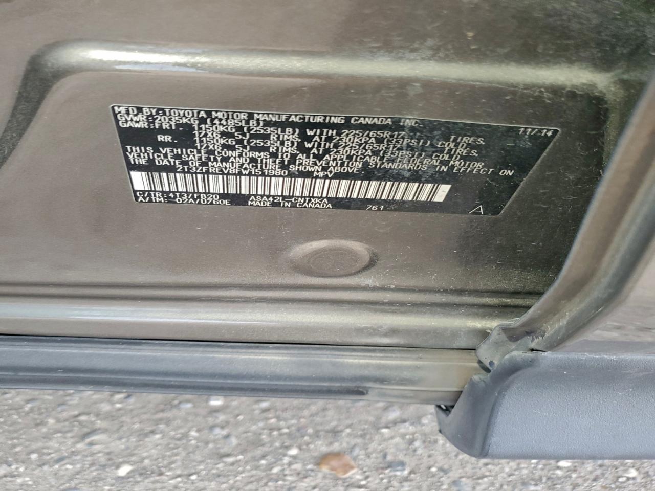 Toyota RAV4 Le Image 11