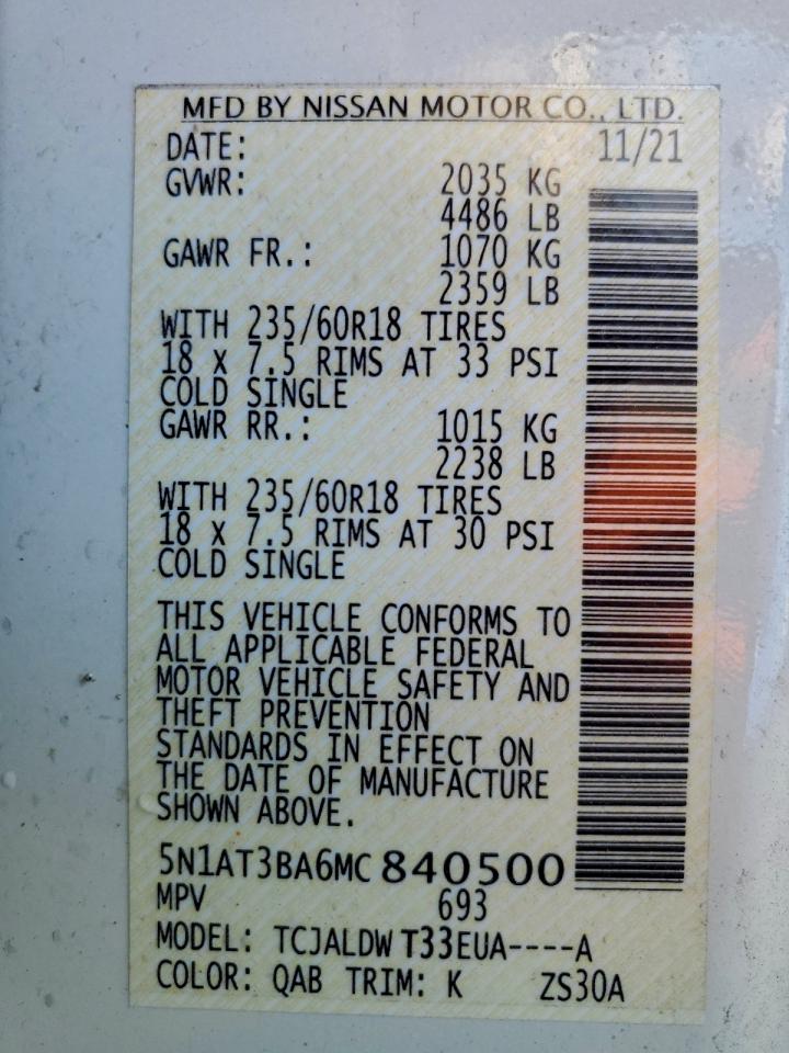 Nissan Rogue Sv Image 10