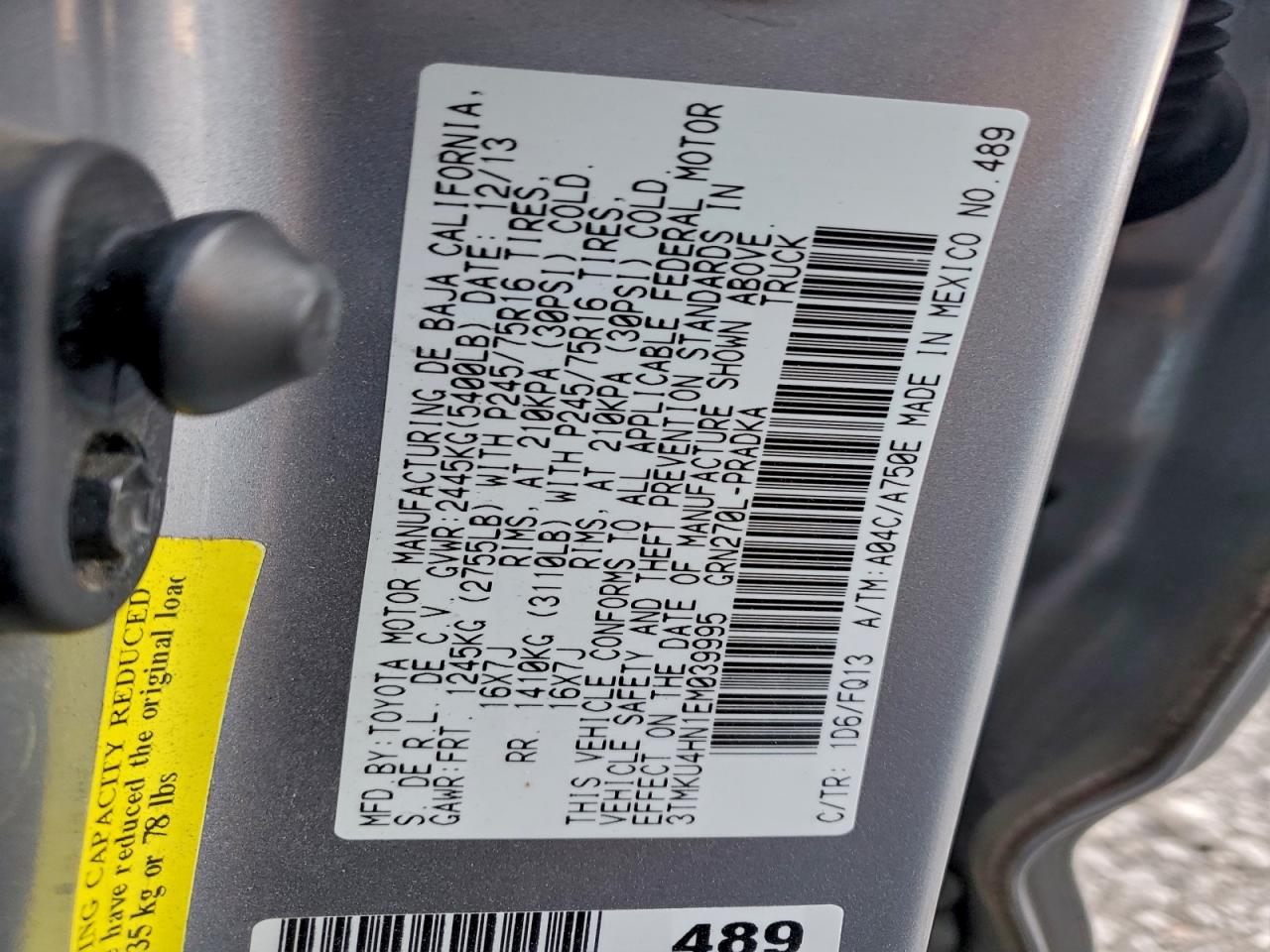 Toyota Tacoma Double Cab Prerunner Long Bed Image 10