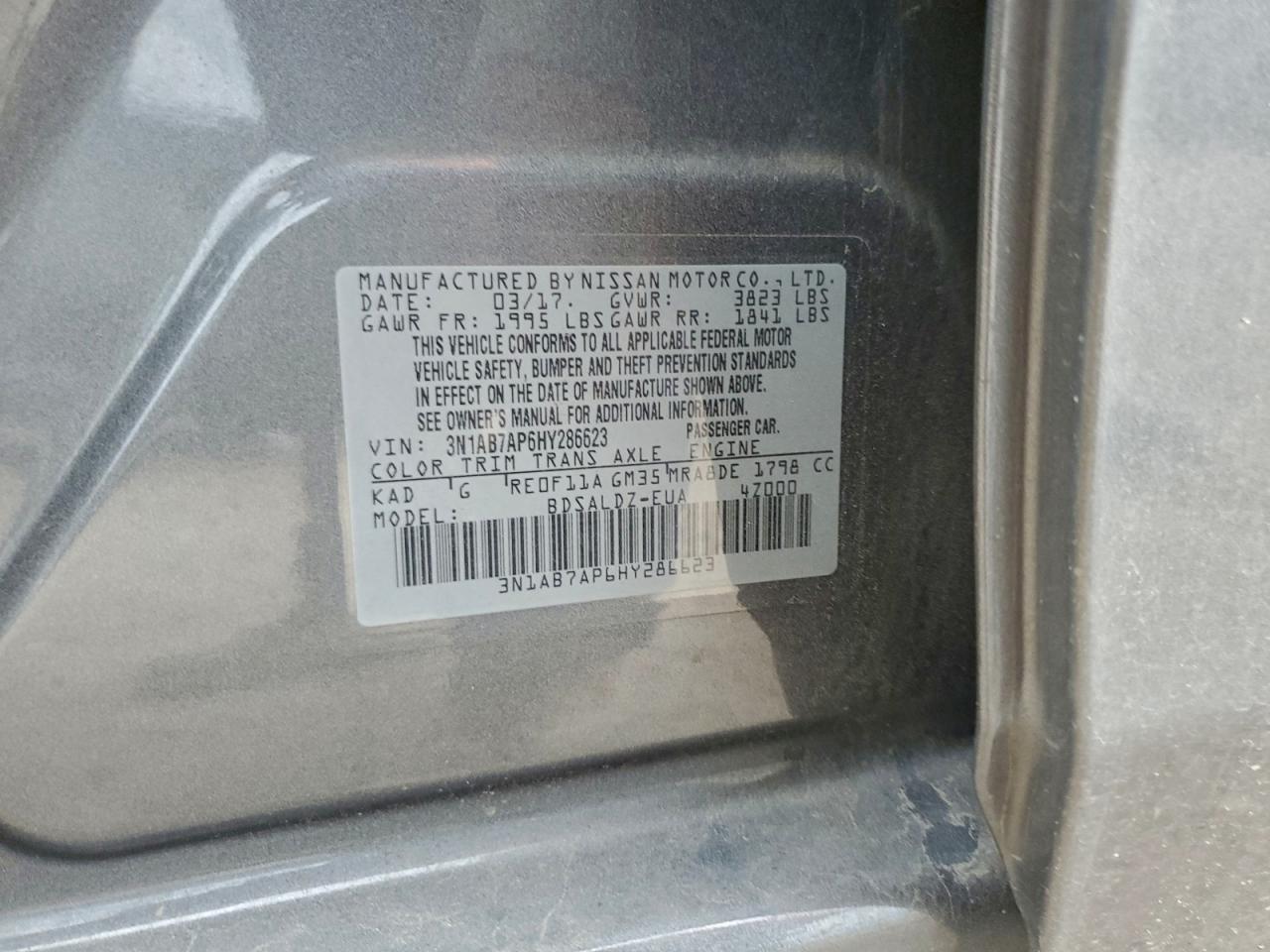 Nissan Sentra S Image 9