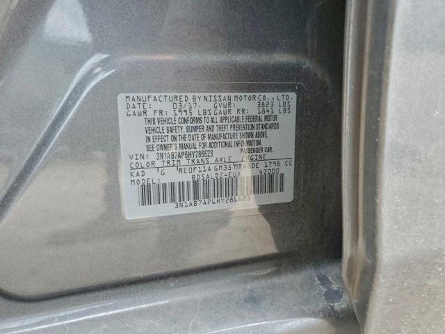 Nissan Sentra S Image 9