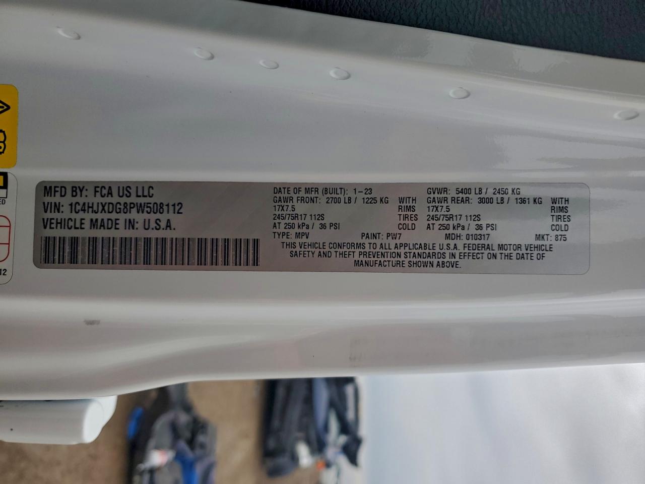 Jeep Wrangler Sport Image 10