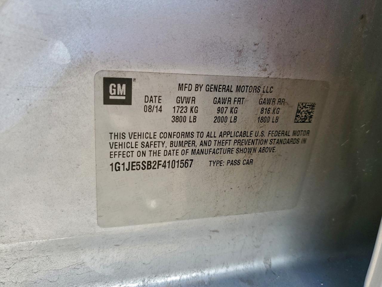 Chevrolet Sonic Ltz Image 12