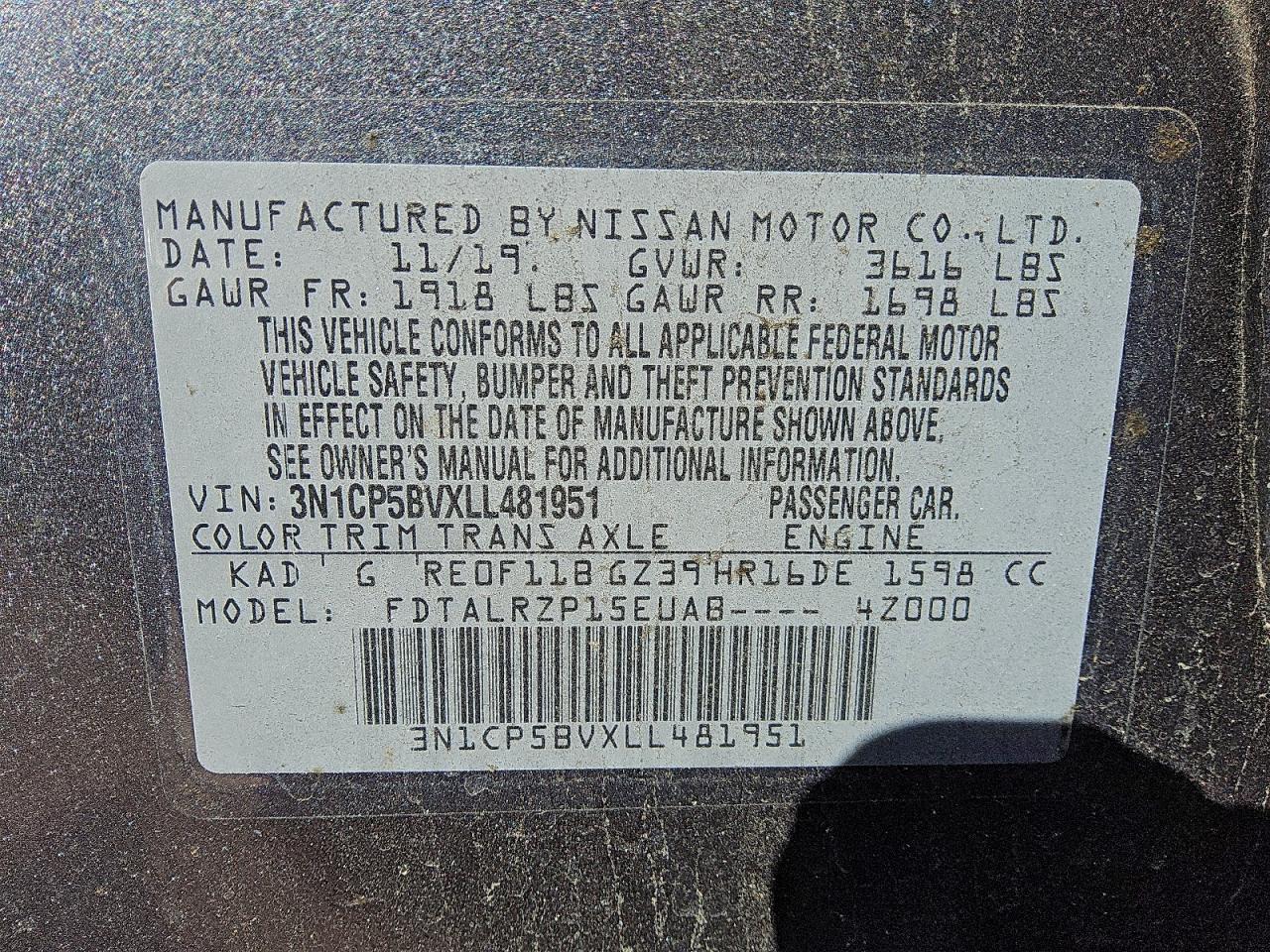 Nissan Kicks S Image 11