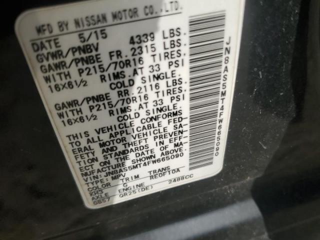 Nissan Rogue S Image 9