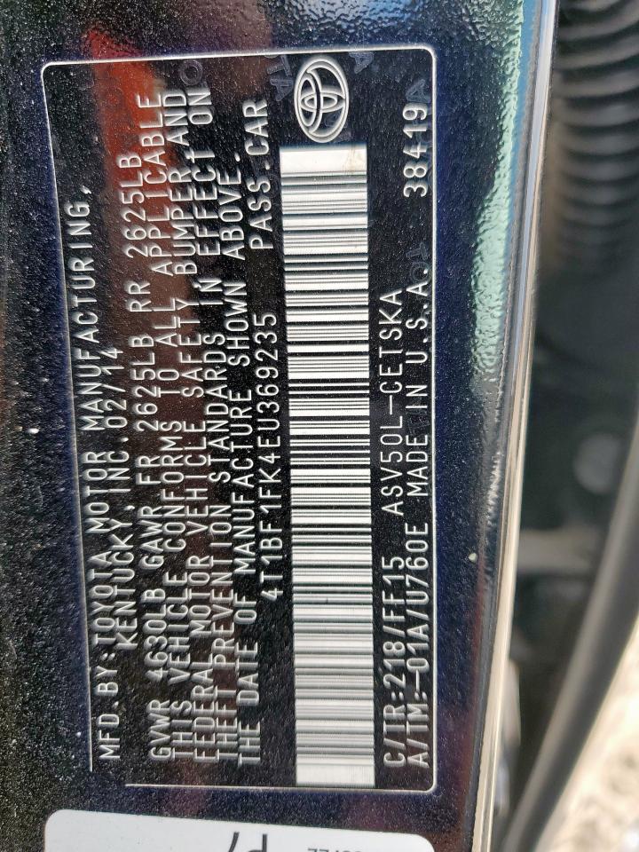 Toyota Camry L Image 12